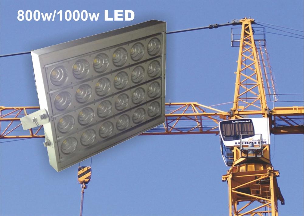 redden Fascineren slogan Bouwkraanverlichting 800W LED - Terreinverlichting | GR technics Europe
